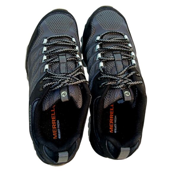 Merrell Granite Gray & Black Hiking Sneakers - Women's Size 9.5 - Picture 5 of 7